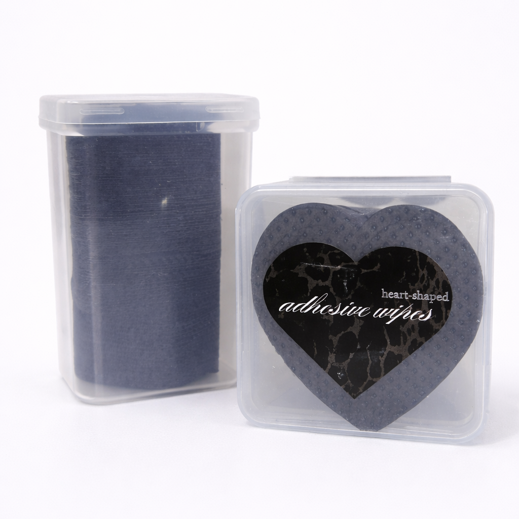 Black Heart - Lint Free Adhesive Wipes