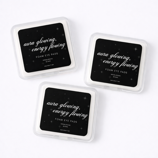 “AURA GLOWING, ENERGY FLOWING” Foam Eye Pads